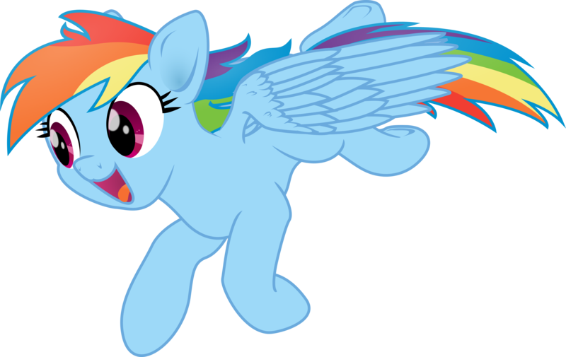 Size: 3840x2424 | Tagged: safe, artist:eagle1division, derpibooru import, rainbow dash, cute, dashabetes, detailed wings, floppy ears, happy, jumping, open mouth, simple background, smiling, solo, spread wings, transparent background, vector, wings