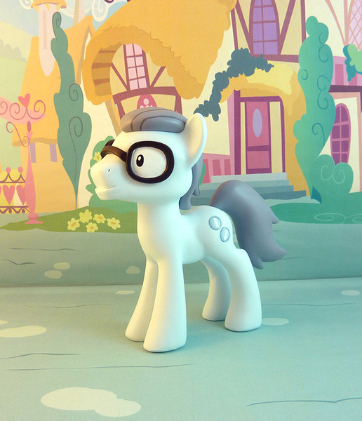 Size: 731x850 | Tagged: safe, artist:krowzivitch, derpibooru import, silver shill, earth pony, pony, craft, figurine, glasses, irl, male, photo, sculpture, solo, stallion, traditional art