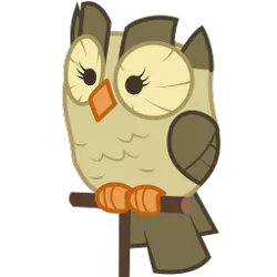 Size: 256x256 | Tagged: artist:joey, derpibooru, derpibooru badge, derpibooru community collaboration, derpibooru import, helpful owl, meta, owlowiscious, perch, picture for breezies, safe, show accurate, simple background, solo, svg, .svg available, transparent background, vector