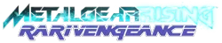 Size: 652x128 | Tagged: artist:mega-poneo, derpibooru import, logo, metal gear, metal gear rising, rarity, safe, simple background, transparent background, video game