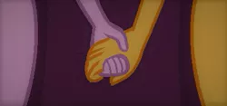 Size: 383x179 | Tagged: suggestive, artist:miraculouslover21, derpibooru import, sci-twi, sunset shimmer, twilight sparkle, equestria girls, base used, female, holding hands, lesbian, nudity, scitwishimmer, shipping, sunsetsparkle