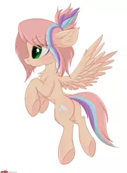 Size: 1467x1994 | Tagged: safe, artist:orang111, derpibooru import, oc, oc:sweet skies, pegasus, pony, cute, female, flying, ocbetes, plot, simple background, solo, white background