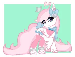 Size: 1300x1000 | Tagged: artist:pastel-pony-princess, clothes, crown, cute, derpibooru import, floating crown, jewelry, oc, regalia, safe, solo