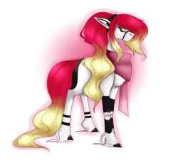 Size: 2440x2236 | Tagged: safe, artist:lastaimin, derpibooru import, oc, earth pony, pony, clothes, female, high res, mare, scarf, simple background, solo, transparent background, unshorn fetlocks