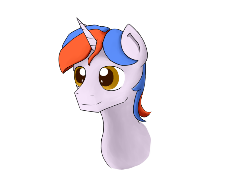 Size: 4000x3000 | Tagged: safe, artist:skyrazer, derpibooru import, oc, oc:free quill, unofficial characters only, unicorn, absurd resolution, bust, male, multicolored hair, simple background, stallion, transparent background