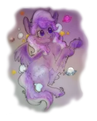 Size: 1024x1279 | Tagged: safe, artist:shylittlelily, derpibooru import, oc, oc:starstorm slumber, unofficial characters only, pegasus, pony, cute, female, galaxy, simple background, solo, stars, tongue out, transparent background, unshorn fetlocks