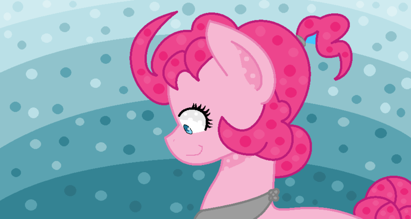 Size: 921x491 | Tagged: artist:moonlightnote, derpibooru import, pinkie pie, ponytail, safe, solo