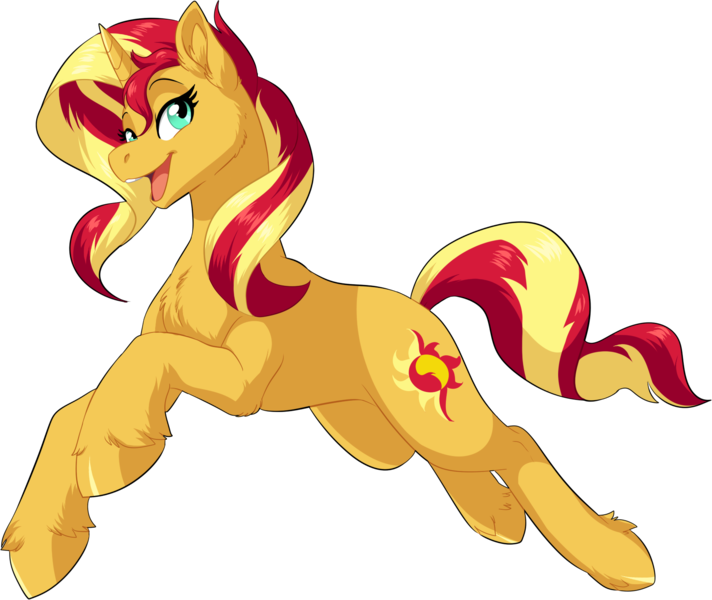 Size: 1712x1442 | Tagged: safe, artist:fizzy-dog, derpibooru import, sunset shimmer, pony, unicorn, female, mare, open mouth, simple background, smiling, solo, transparent background