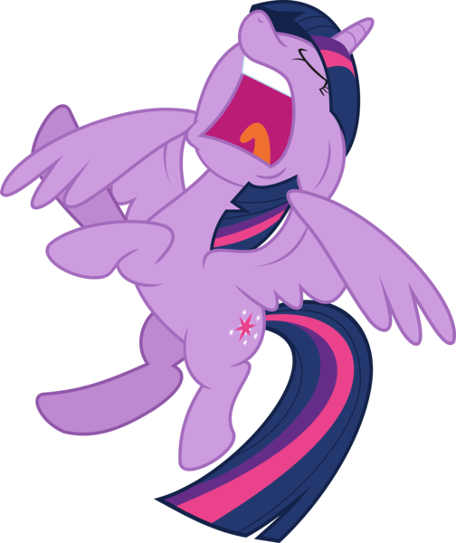 Size: 5026x5982 | Tagged: safe, artist:jhayarr23, derpibooru import, twilight sparkle, twilight sparkle (alicorn), alicorn, pony, equestria girls, equestria girls series, forgotten friendship, absurd resolution, eyes closed, female, flailing, hoofy-kicks, mare, open mouth, rearing, screaming, simple background, solo, spread wings, transparent background, twilighting, vector, wings