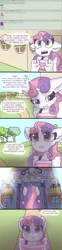 Size: 2124x8576 | Tagged: anthro, artist:synnibear03, comic:ponytale, derpibooru import, implied rarity, oc, oc:ponytale sweetie belle, safe, solo, sweetie belle