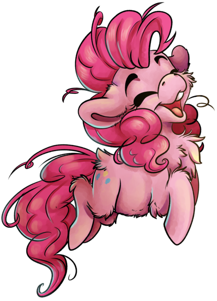 Size: 3483x4828 | Tagged: artist:cutepencilcase, chest fluff, cute, derpibooru import, diapinkes, excited, eyes closed, open mouth, pinkie pie, safe, simple background, solo, transparent background