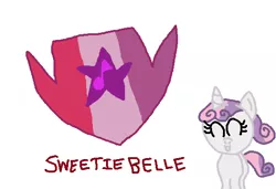 Size: 557x380 | Tagged: safe, artist:nightshadowmlp, derpibooru import, sweetie belle, cutie mark, solo, wallpaper