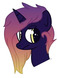 Size: 630x848 | Tagged: safe, artist:venomns, derpibooru import, oc, oc:nova, pony, unicorn, bust, female, mare, portrait, simple background, solo, transparent background