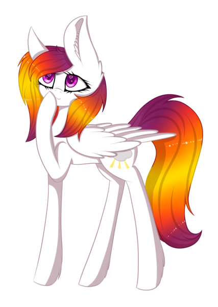 Size: 2497x3511 | Tagged: safe, artist:mimihappy99, derpibooru import, oc, oc:meraki, unofficial characters only, pegasus, pony, boop, cute, female, heart eyes, mare, noseboop, self-boop, simple background, solo, transparent background, wingding eyes