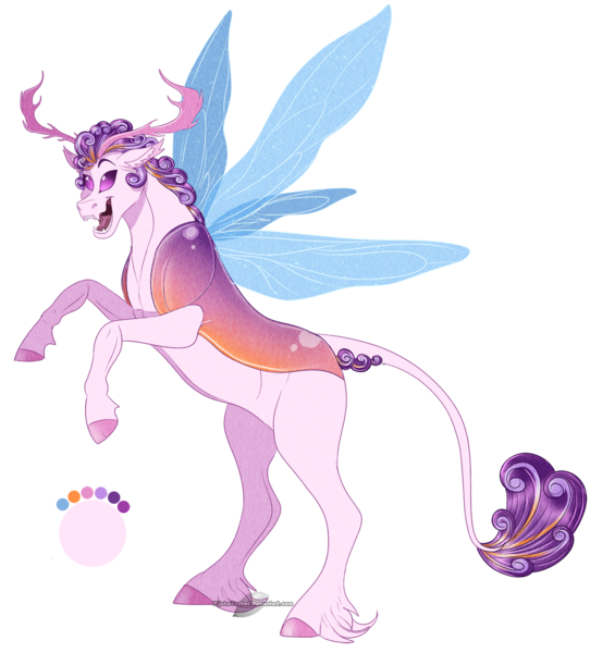 Size: 1254x1388 | Tagged: artist:bijutsuyoukai, changepony, derpibooru import, interspecies offspring, oc, offspring, parent:princess flurry heart, parents:flurrax, parent:thorax, rearing, safe, simple background, solo, transparent background