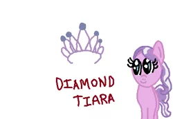 Size: 479x332 | Tagged: artist:nightshadowmlp, cutie mark, derpibooru import, diamond tiara, safe, solo, wallpaper