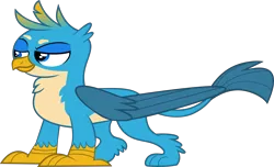 Size: 11117x6741 | Tagged: safe, artist:digimonlover101, derpibooru import, gallus, gryphon, school daze, absurd resolution, male, simple background, solo, transparent background, vector, wrong aspect ratio