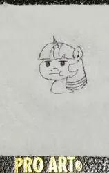 Size: 2206x3490 | Tagged: safe, artist:feralroku, derpibooru import, twilight sparkle, pony, unicorn, :t, bust, female, lidded eyes, mare, portrait, solo, toilet paper, toilight paper, traditional art, unamused