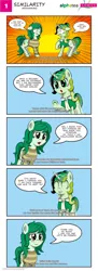 Size: 1783x4912 | Tagged: safe, artist:alphatea, derpibooru import, wallflower blush, oc, oc:caca yasmina, ponified, earth pony, pony, unicorn, equestria girls, equestria girls series, forgotten friendship, bilingual, blushing, clothes, comic, comic strip, dialogue, dressing, engrish, equestria girls ponified, female, gasp, gasping, hoof on chest, indonesia, indonesian, looking at each other, mare, rule 63, shipping, shocked expression, shocking, similarities, smiling, startled, subtitles, sweater, translation