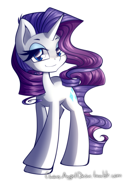 Size: 1061x1500 | Tagged: safe, artist:chaosangeldesu, derpibooru import, rarity, pony, unicorn, eyeshadow, female, lidded eyes, looking at you, makeup, mare, simple background, smiling, solo, transparent background