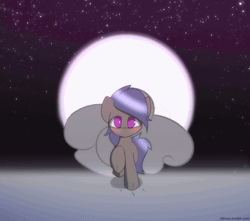 Size: 1000x883 | Tagged: safe, artist:n0nnny, derpibooru import, part of a set, oc, oc:night skies, bat pony, pony, animated, bat pony oc, blushing, coming at you, cute, cutie mark background, daaaaaaaaaaaw, eyes closed, fangs, female, frame by frame, galloping, gif, gift art, glomp, happy, hug, incoming hug, it's coming right at us, looking at you, mare, n0nnny is trying to murder us, n0nnny's run and hug, night, night sky, offscreen character, one eye closed, pov, running, sky, smiling, solo, stars, teeth, tongue out, weapons-grade cute, wink
