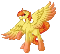 Size: 4611x4162 | Tagged: safe, artist:amazing-artsong, derpibooru import, oc, oc:royal pain, unofficial characters only, pegasus, pony, absurd resolution, commission, female, mare, simple background, smiling, solo, transparent background