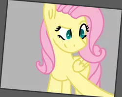 Size: 1323x1057 | Tagged: safe, artist:azure-quill, artist:fluttershydaily, derpibooru import, fluttershy, pony, holding a camera, image, png, selfie, smiling, solo