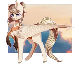 Size: 1729x1497 | Tagged: safe, artist:xxmissteaxx, derpibooru import, oc, oc:jazz, pegasus, pony, clothes, female, mare, scarf, solo