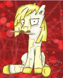 Size: 434x538 | Tagged: artist:jesterpi, best pony, derpibooru import, oc, oc:golden shower, semi-grimdark