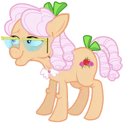 Size: 7000x7000 | Tagged: safe, artist:tardifice, derpibooru import, apple rose, earth pony, pony, apple family reunion, absurd resolution, female, glasses, mare, simple background, smiling, solo, transparent background, vector