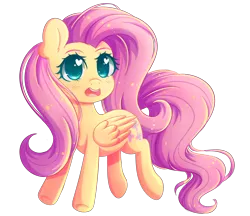 Size: 4024x3472 | Tagged: safe, artist:fluffymaiden, derpibooru import, fluttershy, pegasus, pony, cute, female, heart eyes, mare, shyabetes, simple background, smiling, solo, transparent background, wingding eyes