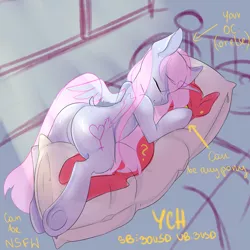 Size: 4000x4000 | Tagged: safe, artist:crystalfilth, derpibooru import, pony, advertisement, body pillow, commission, pillow, your character here