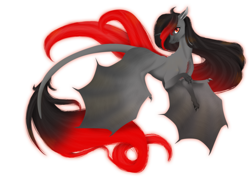 Size: 1024x724 | Tagged: safe, artist:oneiria-fylakas, derpibooru import, oc, unofficial characters only, alicorn, bat pony, bat pony alicorn, pony, female, mare, simple background, solo, transparent background