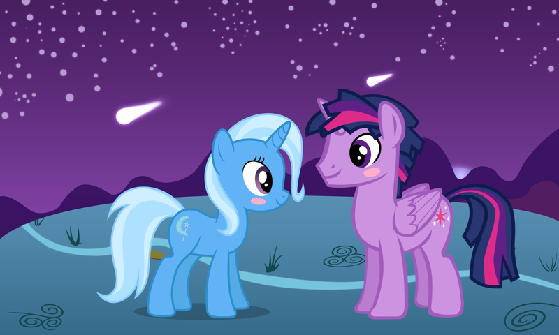 Size: 6400x3840 | Tagged: alicorn, artist:themexicanpunisher, derpibooru import, dusk shine, dusktrix, female, lesbian, male, rule 63, safe, shipping, straight, trixie, trixshine, twilight sparkle, twilight sparkle (alicorn), twixie