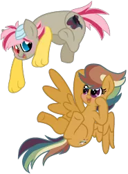 Size: 966x1304 | Tagged: safe, artist:leanne264, derpibooru import, oc, oc:darkshy, oc:star dash, unofficial characters only, hybrid, pegasus, pony, offspring, parent:quibble pants, parent:rainbow dash, parents:quibbledash, simple background, transparent background