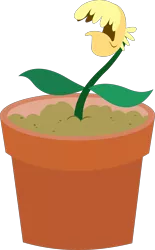 Size: 6000x9668 | Tagged: absurd resolution, artist:dasprid, coughing, derpibooru import, flower, flower pot, no pony, plant, safe, simple background, .svg available, transparent background, twilight time, vector