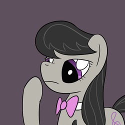 Size: 1280x1280 | Tagged: safe, artist:phat_guy, derpibooru import, octavia melody, earth pony, pony, animated, boop, bust, button, female, glowing eyes, lamp, light, light switch, mare, raised hoof, raised leg, scary shiny glasses, self-boop, simple background, solo