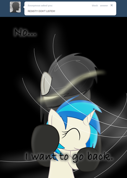 discorded vinyl scratch