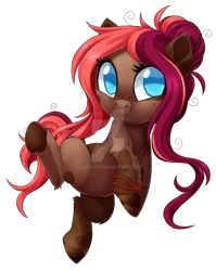 Size: 1024x1284 | Tagged: safe, artist:centchi, derpibooru import, oc, oc:ruef, earth pony, pony, female, mare, simple background, solo, transparent background, watermark