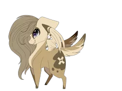 Size: 1801x1345 | Tagged: safe, artist:xxmissteaxx, derpibooru import, oc, oc:noodle, pegasus, pony, chibi, female, mare, simple background, solo, transparent background, two tails
