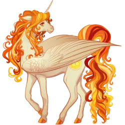 Size: 670x670 | Tagged: alicorn, alternate version, artist:sitaart, derpibooru import, dungeons and dragons, female, mare, multicolored hair, oc, oc:queen illiana, orange eyes, pathfinder, pen and paper rpg, ponyfinder, royalty, rpg, safe, simple background, solo, transparent background, unofficial characters only, white fur
