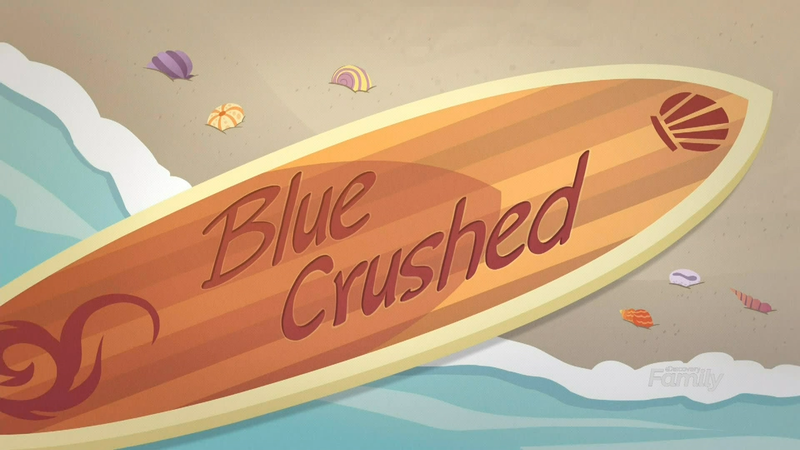 Size: 1920x1080 | Tagged: safe, derpibooru import, screencap, gladys, blue crushed, equestria girls, equestria girls series, surfboard, title card