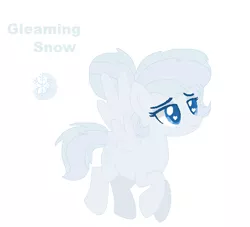 Size: 523x474 | Tagged: safe, artist:1313jaysong1313, derpibooru import, oc, oc:gleaming snow, offspring, parent:double diamond, parent:night glider, parents:nightdiamond, solo