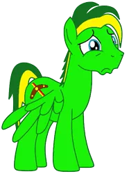 Size: 439x551 | Tagged: safe, artist:didgereethebrony, derpibooru import, oc, oc:didgeree, pegasus, pony, drooping wings, sad, simple background, solo, transparent background