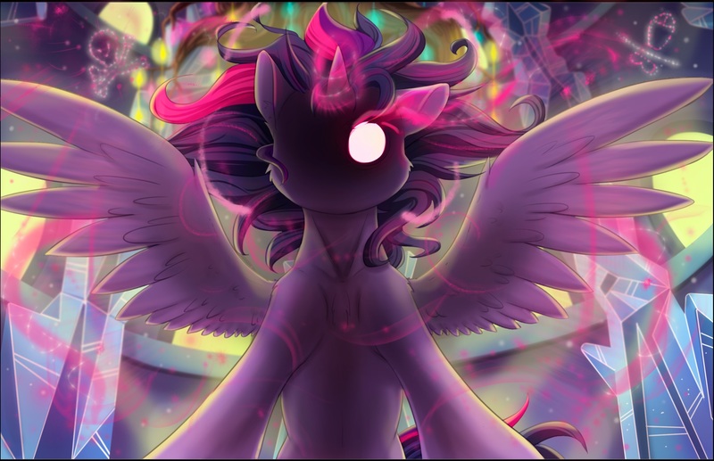 Size: 2321x1501 | Tagged: questionable, semi-grimdark, artist:alcor, derpibooru import, edit, twilight sparkle, twilight sparkle (alicorn), alicorn, pony, comic, imminent castration, nightmare fuel, now you fucked up, skull and crossbones, solo, this might end in death, this might end in pain, this might end in snu-snu, this will end in death, twilight's castle, yandere, yanderelight sparkle