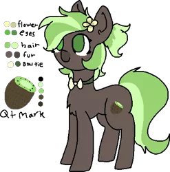 Size: 469x475 | Tagged: artist:nootaz, derpibooru import, oc, oc:kiwi, reference sheet, safe, simple background, solo, transparent background, unofficial characters only