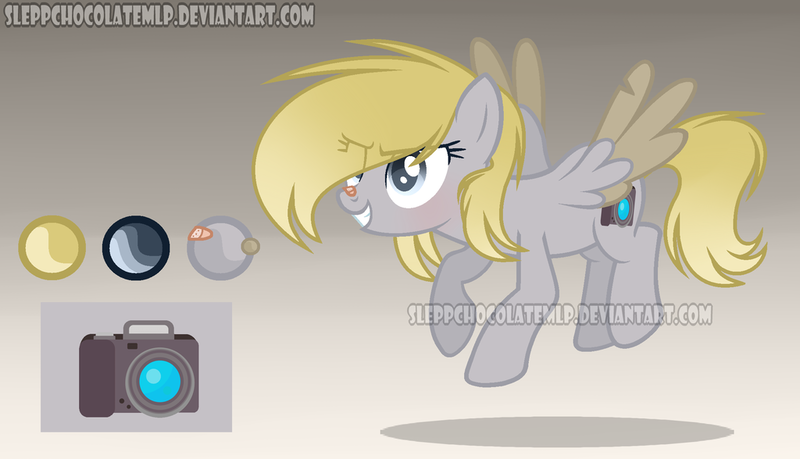 Size: 1024x588 | Tagged: artist:sleppchocolatemlp, derpibooru import, oc, oc:caly, offspring, parent:derpy hooves, parent:doctor whooves, parents:doctorderpy, safe, solo