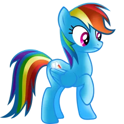 Size: 7000x7000 | Tagged: safe, artist:anxet, artist:silentgriffon, derpibooru import, edit, rainbow dash, pegasus, pony, absurd resolution, raised hoof, shading edit, simple background, solo, transparent background, vector