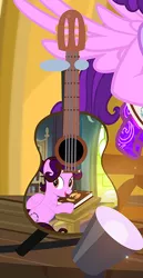 Size: 310x600 | Tagged: safe, artist:pixelkitties, derpibooru import, ponified, pony, amy keating rogers, guitar
