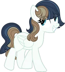 Size: 655x728 | Tagged: artist:xxriverdreamxx, derpibooru import, magical lesbian spawn, my little pony: the movie, oc, offspring, parent:coloratura, parents:colorenade, parent:songbird serenade, safe, simple background, solo, transparent background, unofficial characters only